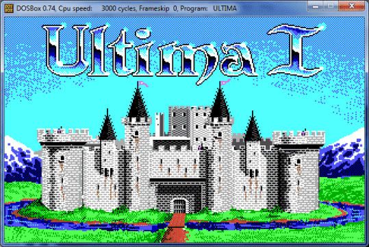 Download a playable version of Ultima1 from the Old School Apps website (http://www.myabandonware.com/game/akalabeth-world-of-doom-3#download)