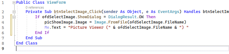 Your code should be the same as the code shown here