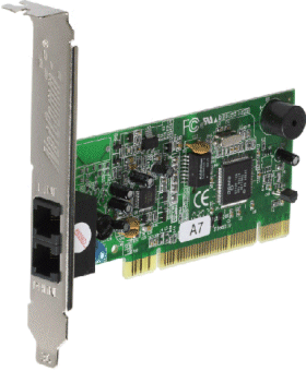 Internal fax modem