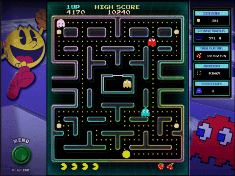 This full version of Pac-Man can be downloaded free of charge from Jenkat Games (http://www.jenkatgames.com/free/PAC-MAN