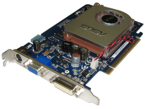 A 512Mb ASUS EN8500GT Magic with nVidia GeForce 8500 GT chipset