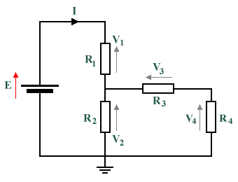 A simple resistor network