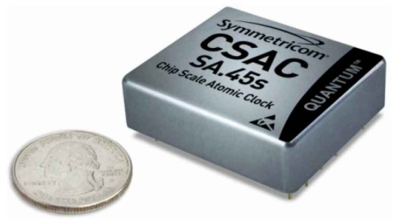 The Symmetricom Quantum SA.45s Chip Scale Atomic Clock