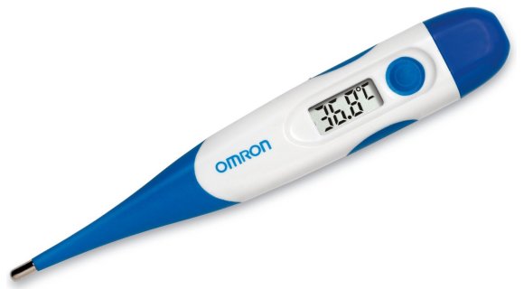 A digital thermometer of the type found in many homes