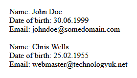 As before, the file data is displayed in a serif font